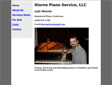 Tablet Screenshot of hiornspiano.com